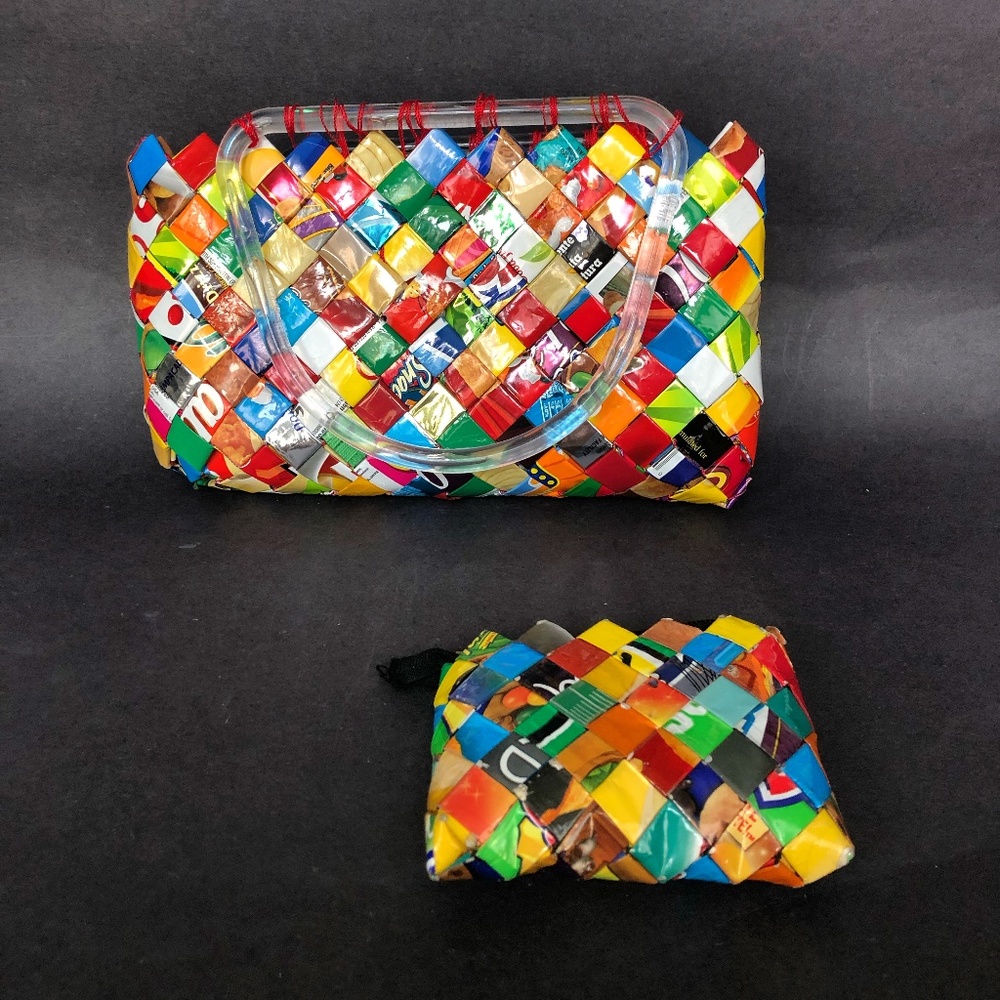 Candy Wrapper Purse/ Candy Wrapper Change Purse